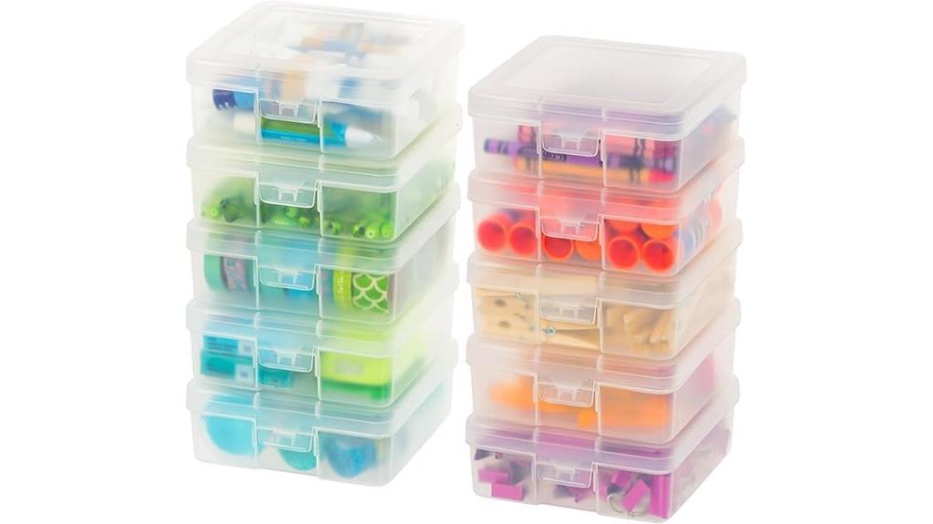 10 pack pencil storage cases