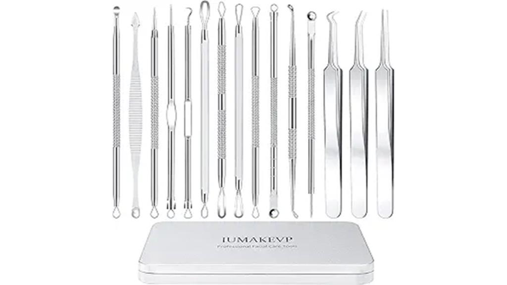 15 piece stainless steel kit
