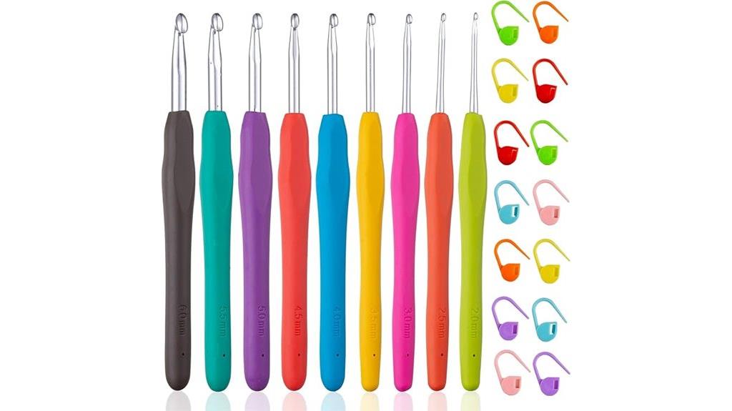 23 piece crochet hook set
