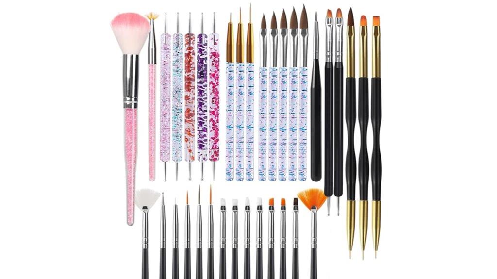 35 piece nail art set