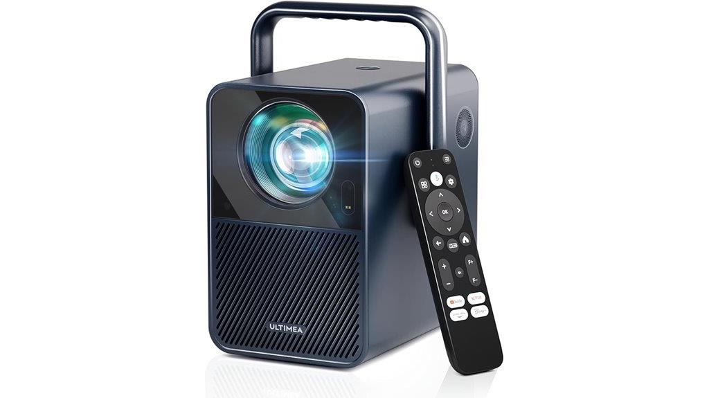4k android projector features