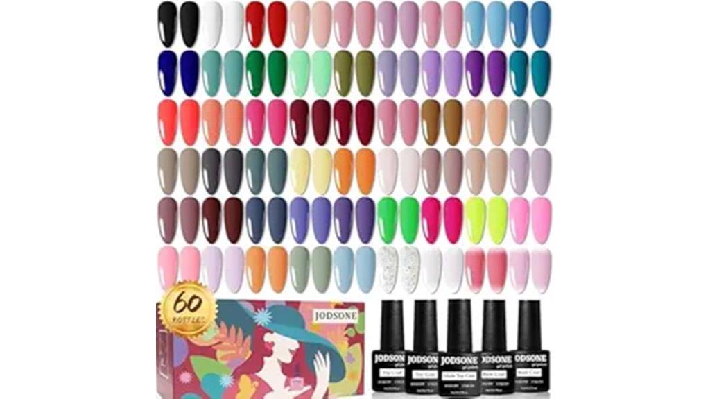 60 piece gel polish kit