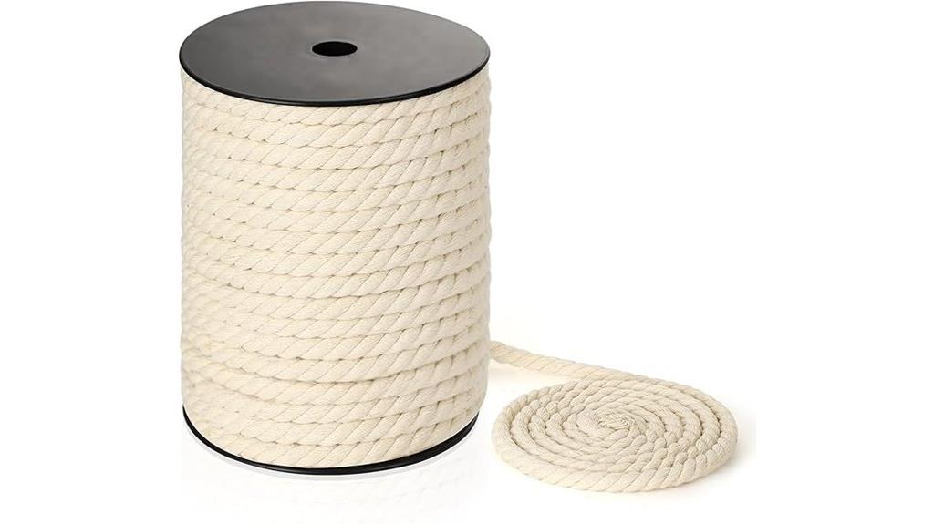 8mm twisted cotton cord