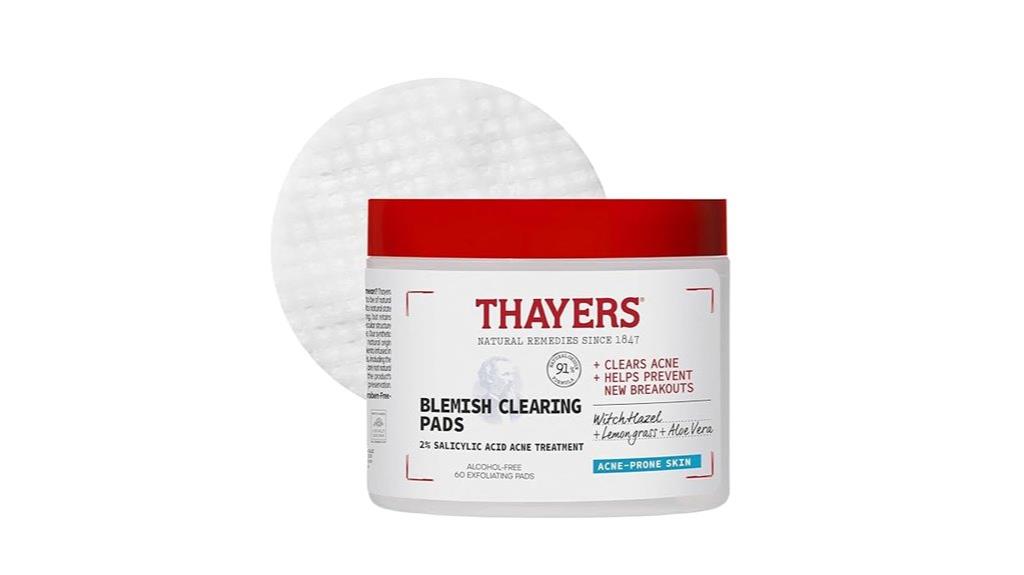 acne treatment with pads
