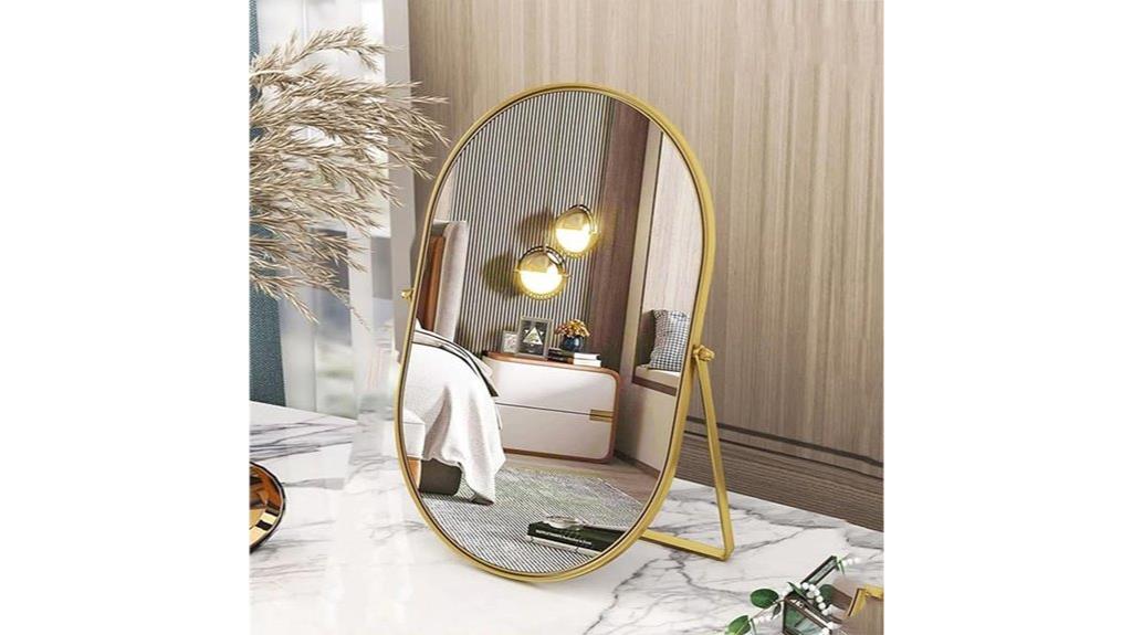 adjustable rotation vanity mirror