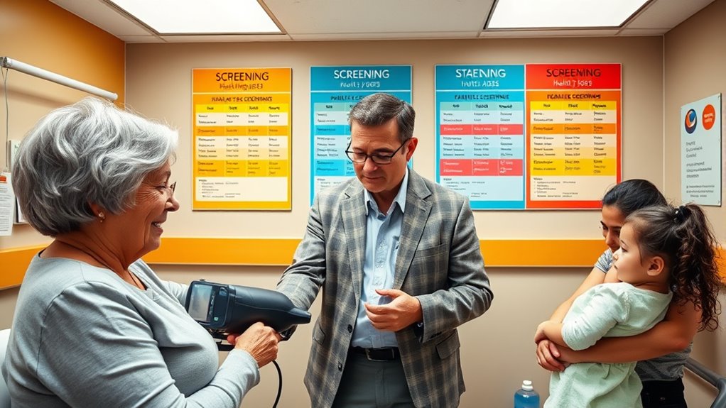 age specific health screening recommendations
