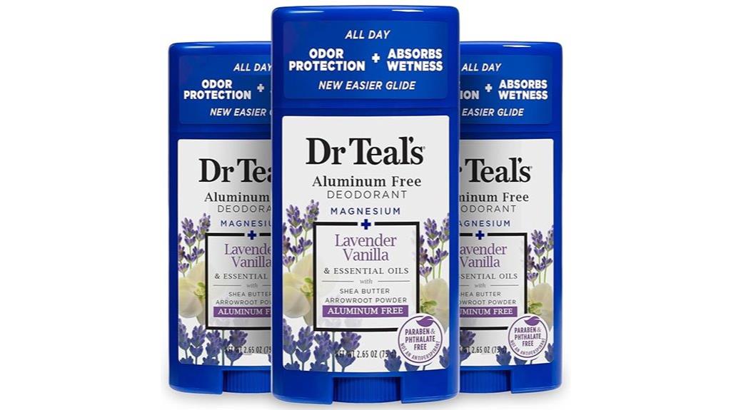 aluminum free lavender vanilla