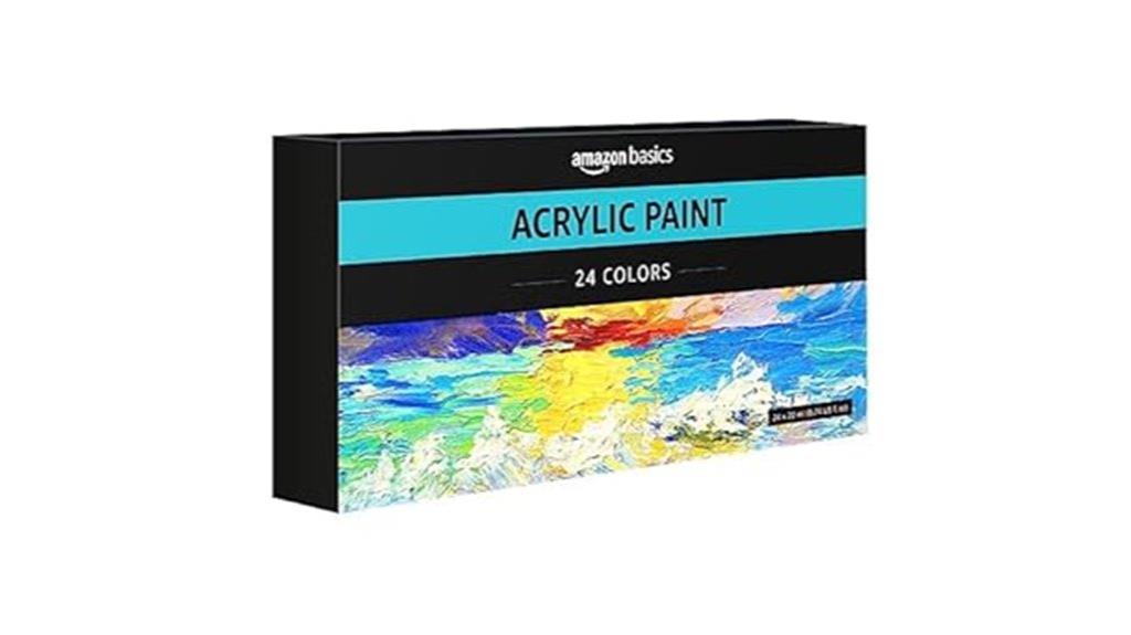 amazon basics acrylic paint