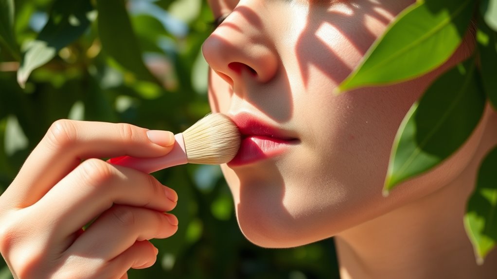 apply broad spectrum sunscreen regularly