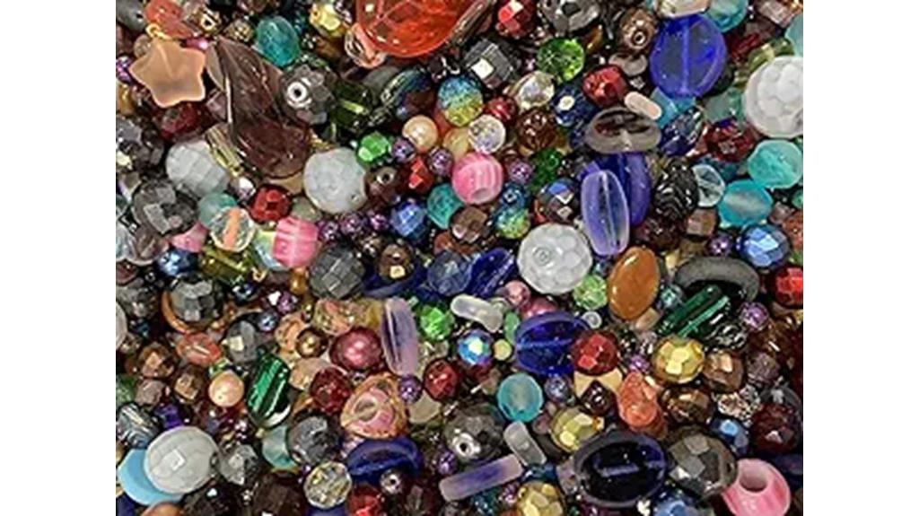 assorted beads for jewelry