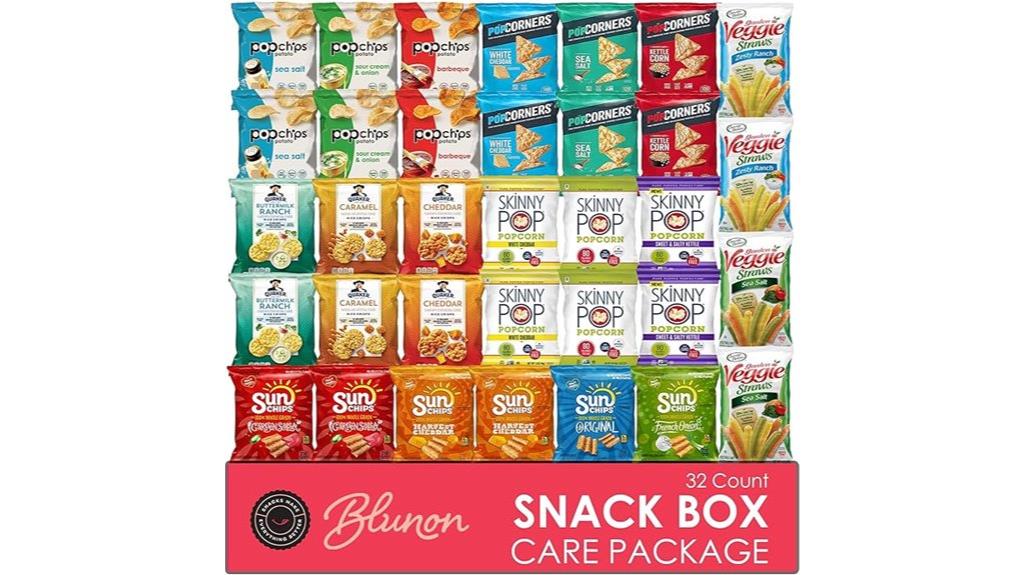 assorted snacks for adults