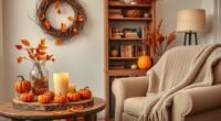 autumn cozy home decorations