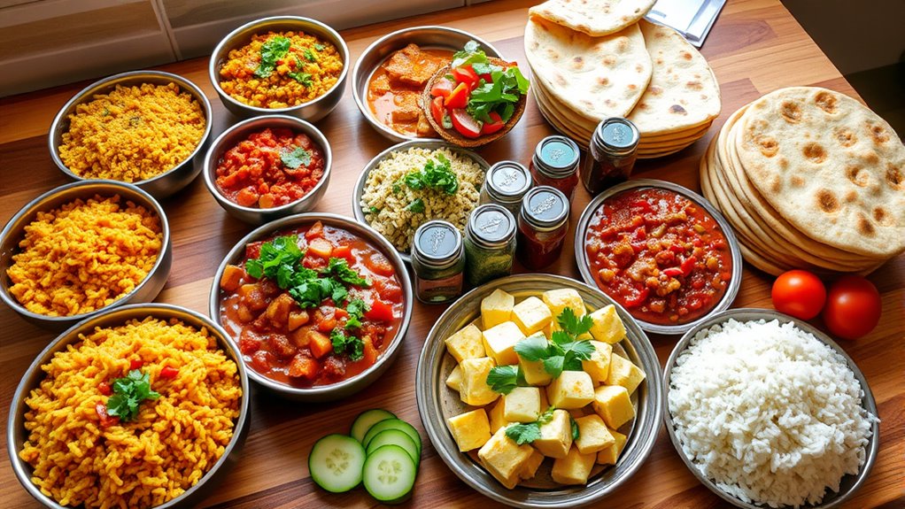balanced indian vegetarian meal planning