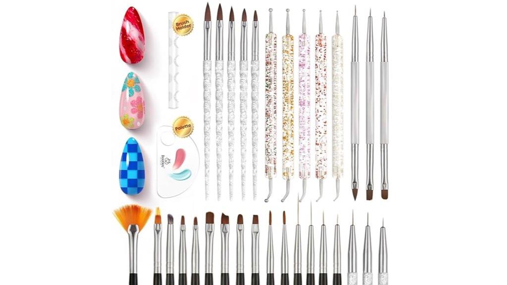 beetle themed nail art kit