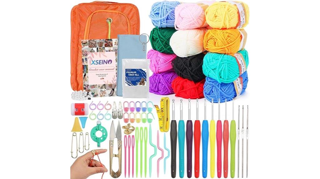 beginner crochet kit bundle