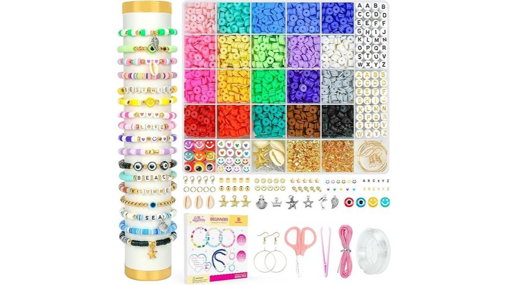 beginner dowsabel clay beads