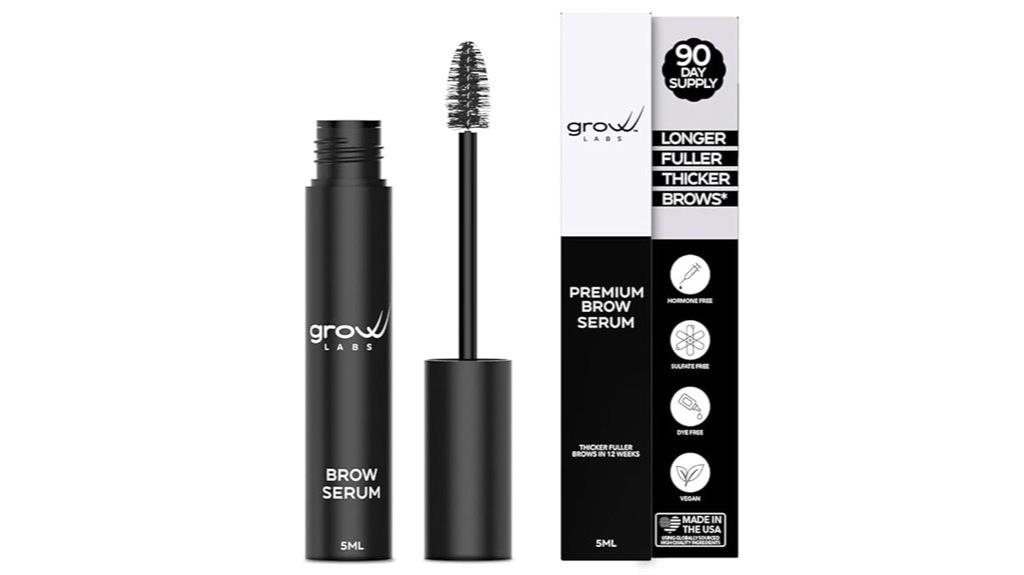 biotin peptide eyebrow serum