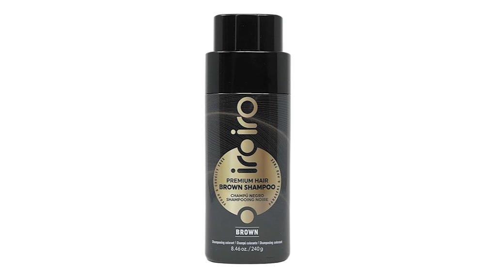 black brown hair shampoo