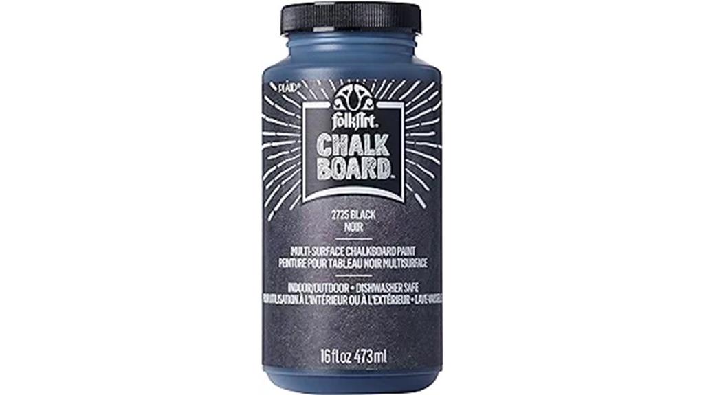 black chalkboard paint 16 oz
