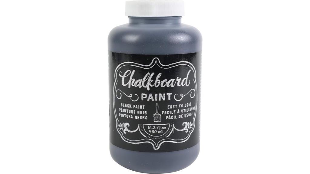 black chalkboard paint 16oz