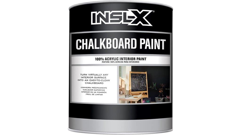 black chalkboard paint quart
