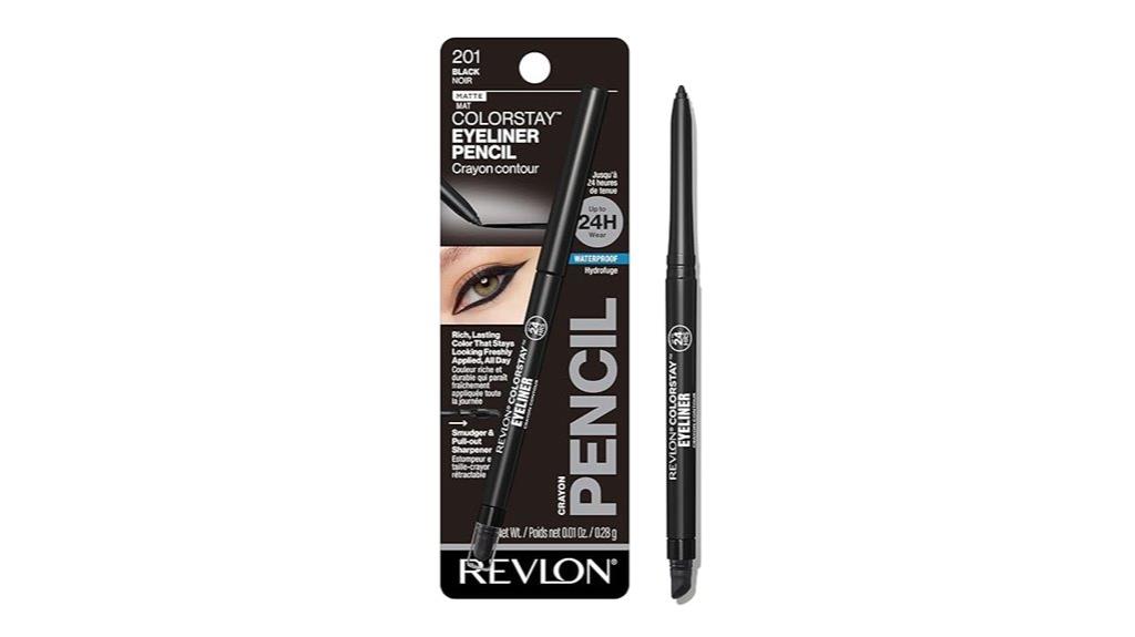 black waterproof eyeliner