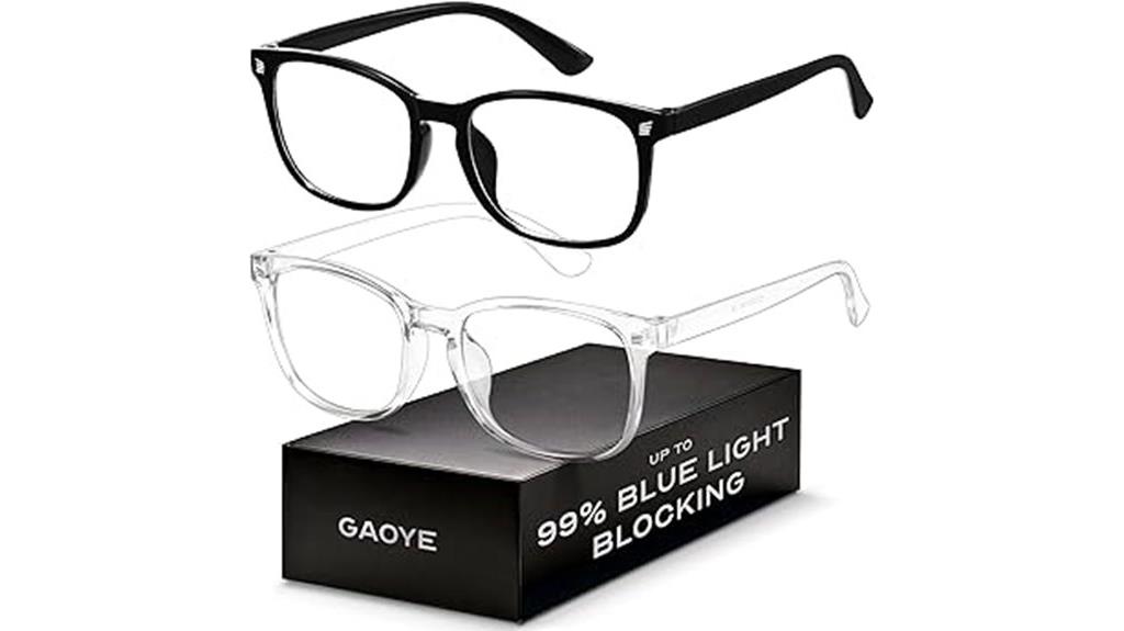 blue light computer glasses