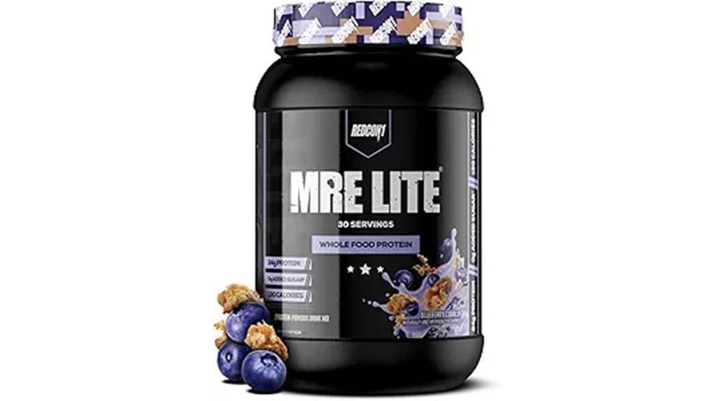 blueberry cobbler protein powder