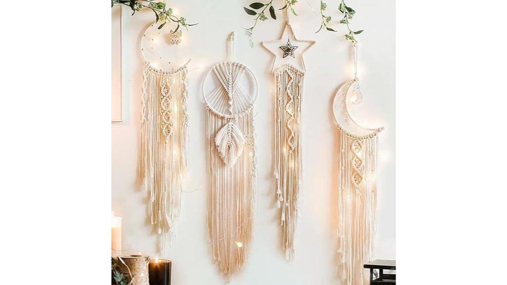 boho dream catcher set