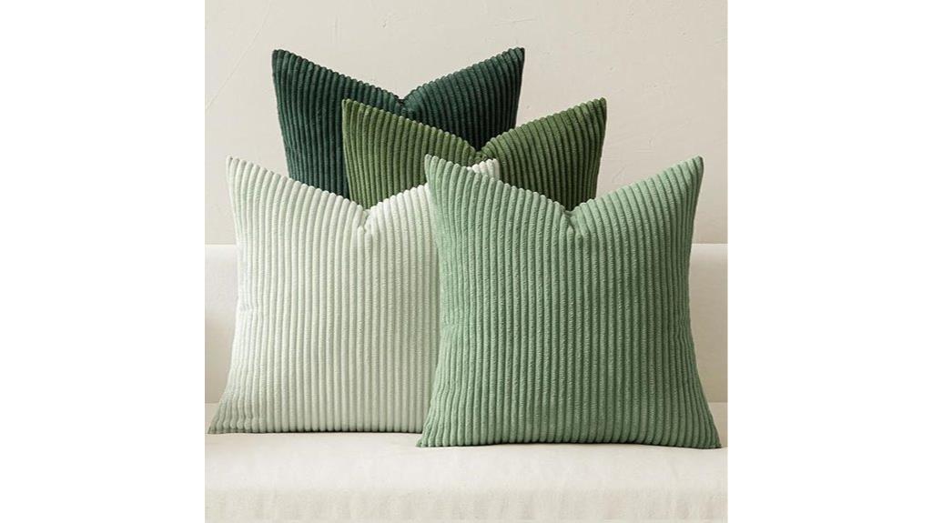 boho sage green pillowcases
