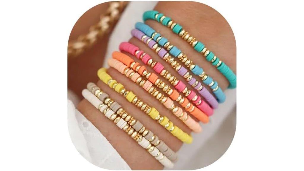boho stackable friendship bracelets