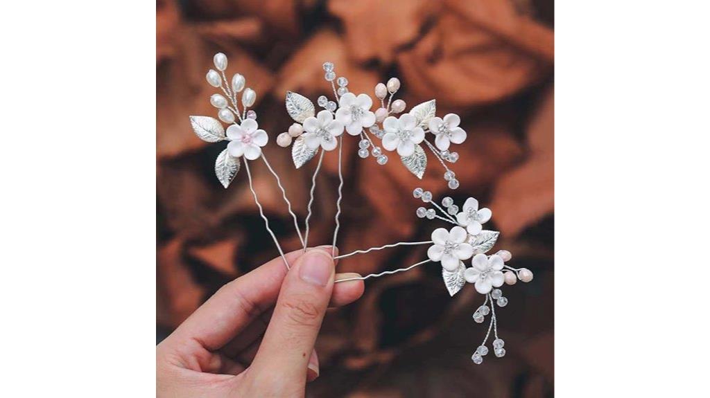 bridal hair pins pack