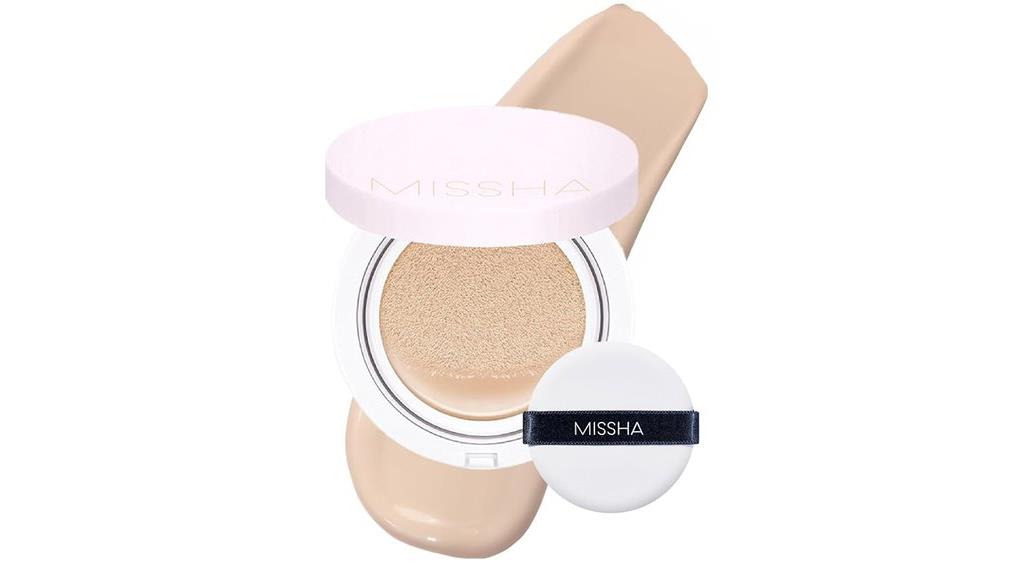 bright light beige cushion