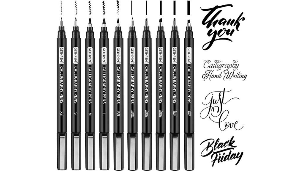 calligraphy pen set