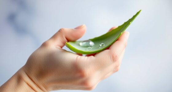 calming and protecting sensitive skin