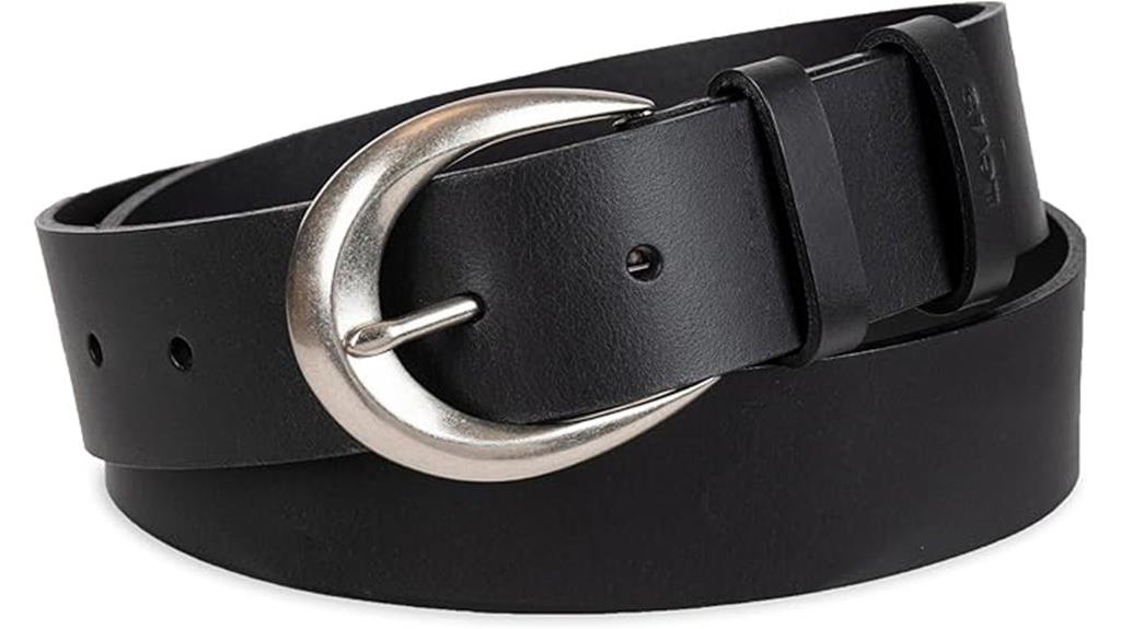 casual leather jean belt