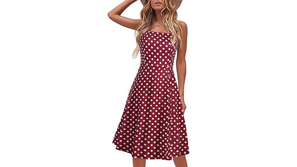 casual summer beach dress
