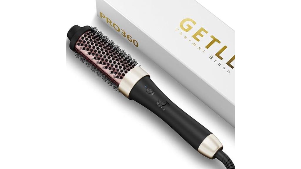ceramic tourmaline curling brush