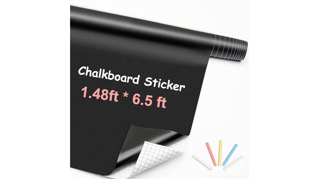 chalkboard wallpaper with chalks