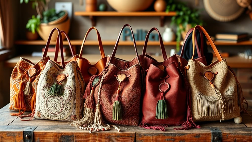 chic bohemian handbag collection