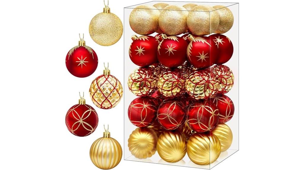 christmas tree ornament set