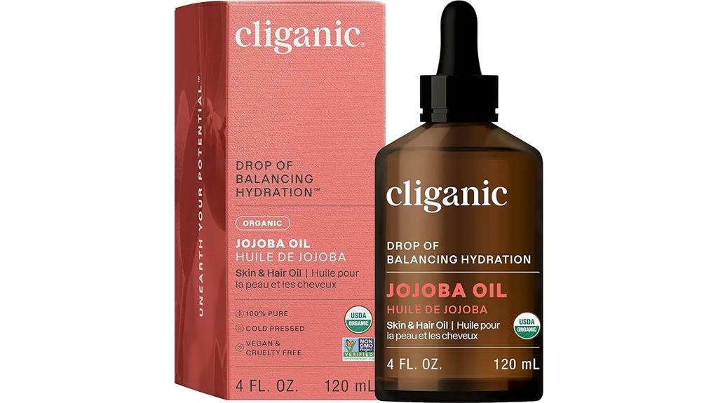 cliganic organic jojoba oil