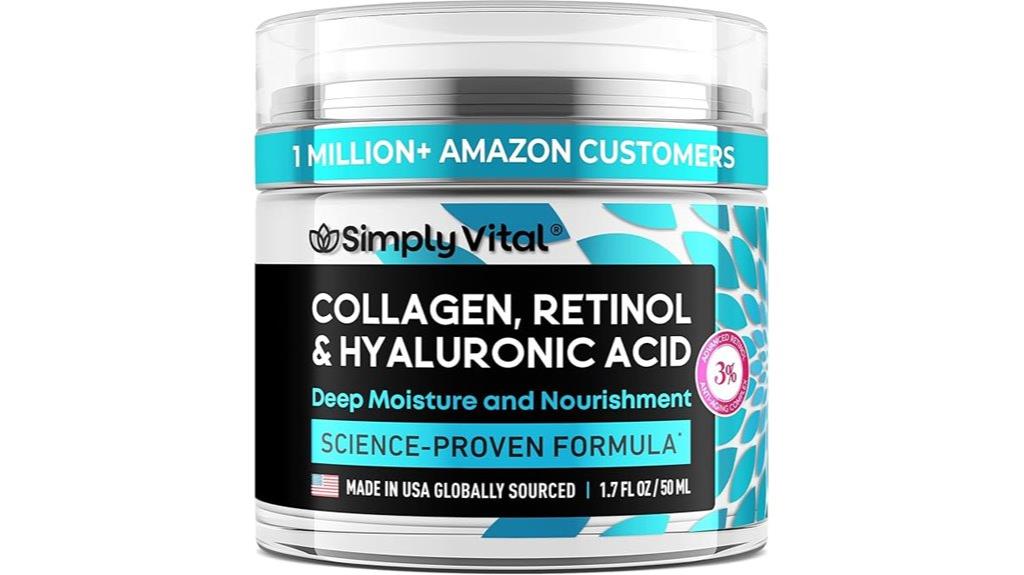 collagen retinol hyaluronic face