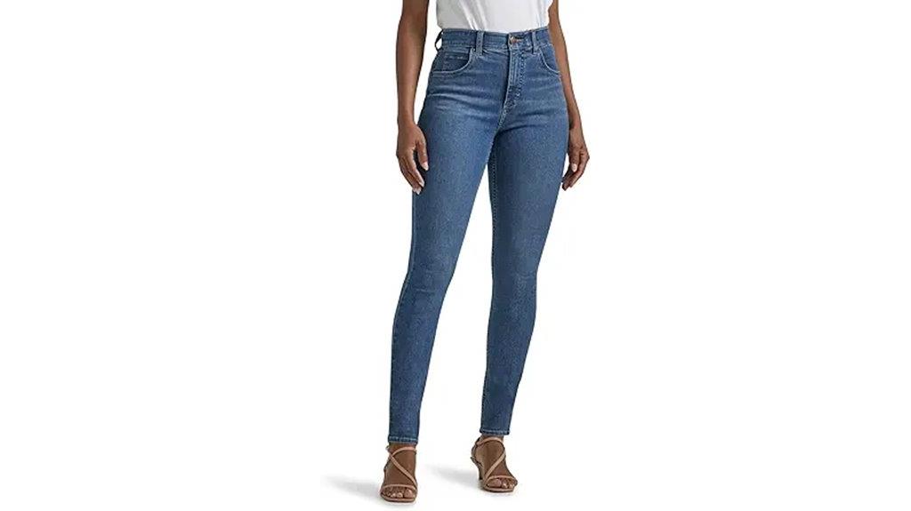 comfortable flex skinny jeans