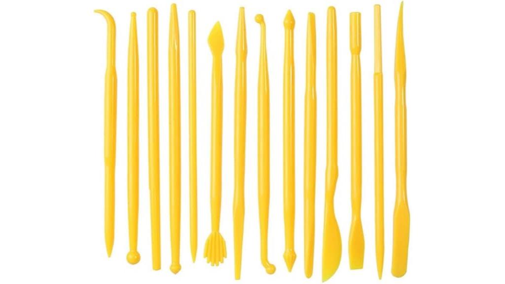 complete 14 piece clay carving set