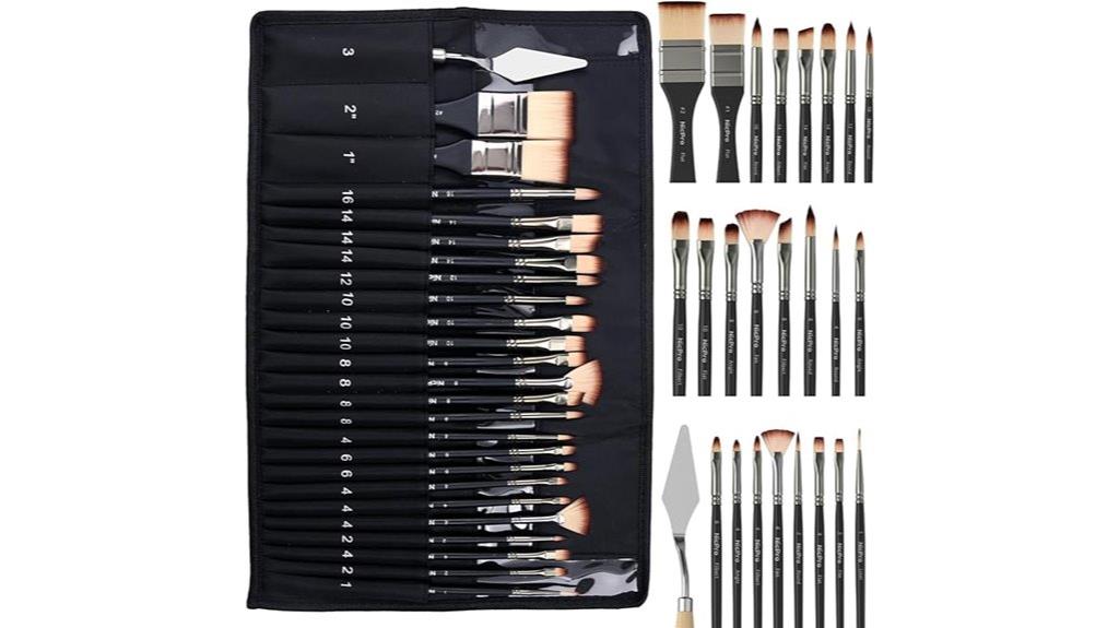 complete 26 piece brush collection