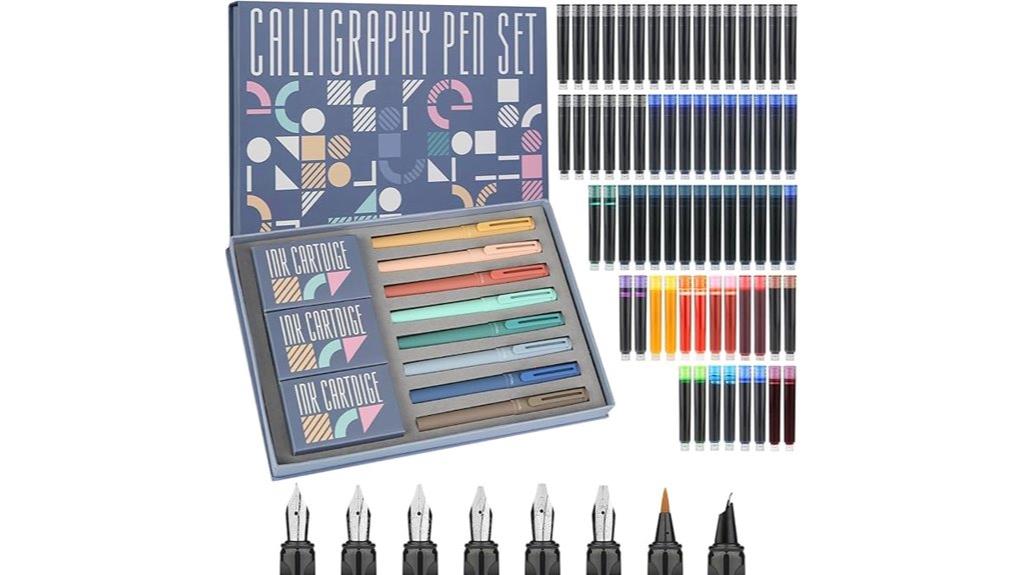 complete 74 piece calligraphy kit