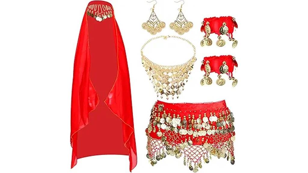 complete belly dance costume