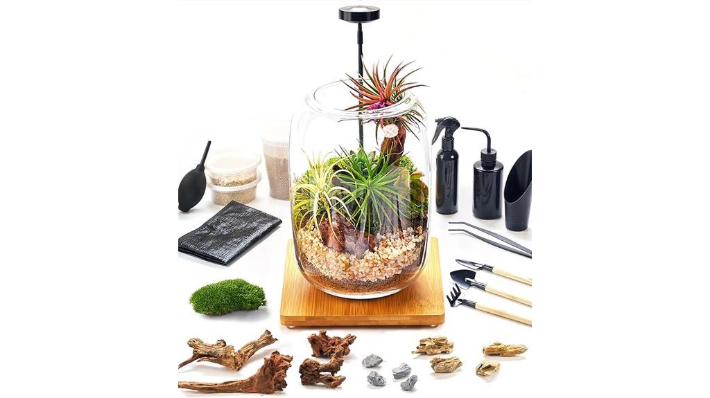 complete terrarium kit set