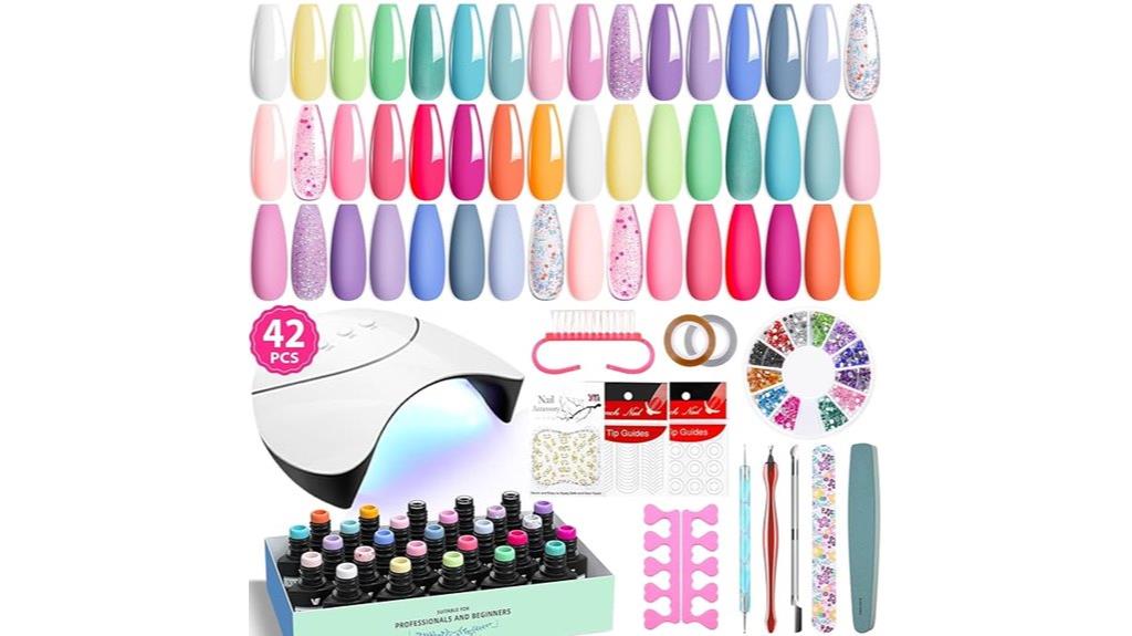 complete uv gel nail set